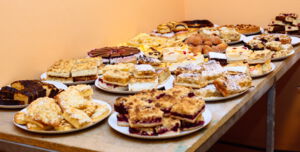 Kuchen für die Seniorensitzung ausreichend vorhanden